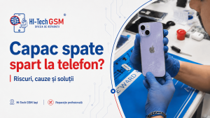 Capac spate spart telefon - reparații telefoane Iași