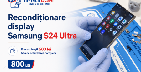Recondiționare display Samsung S24 Ultra în Iași
