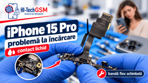 iPhone 15 Pro nu se încarcă